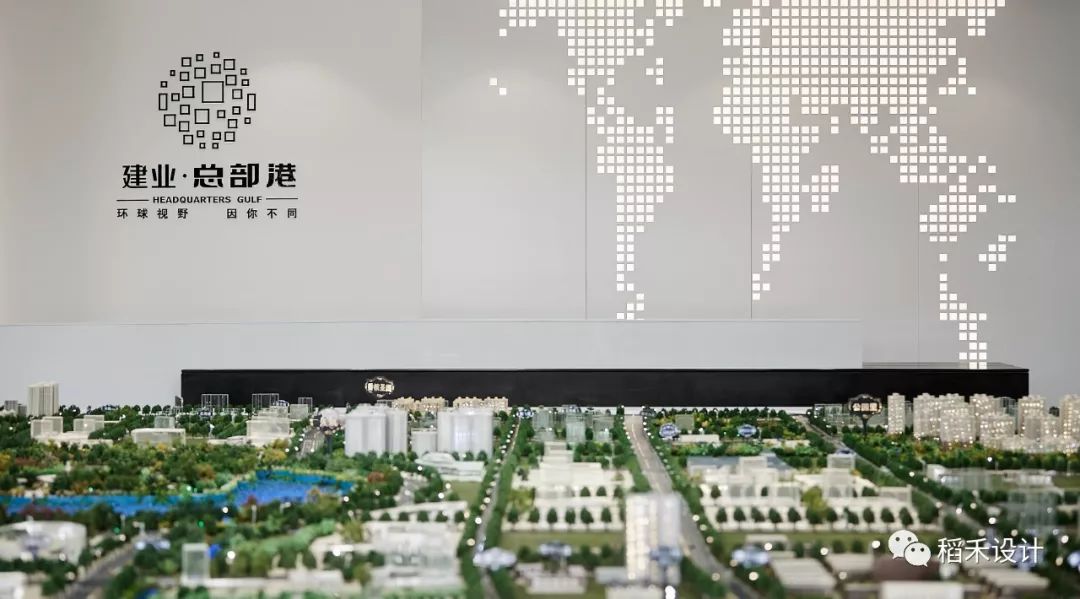 建业总部港售楼部 | 未来科技空间的艺术演绎-15