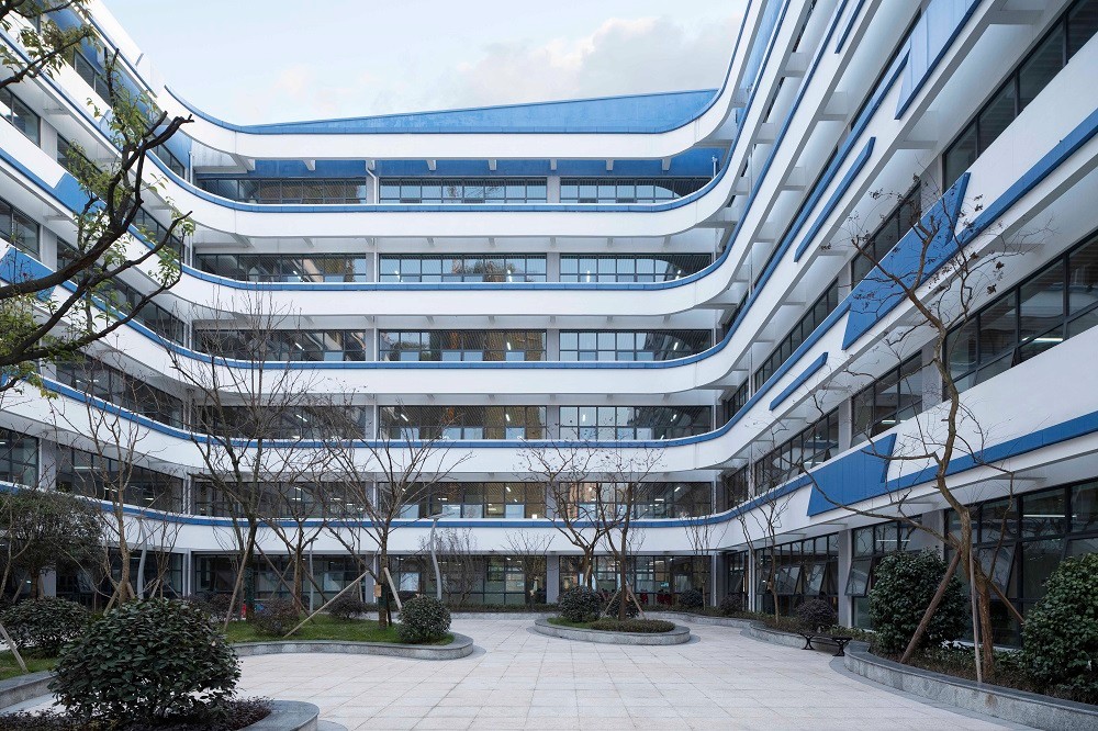 成都新世纪外国语学校光华校区丨中国成都丨中筑华恺建筑设计-46