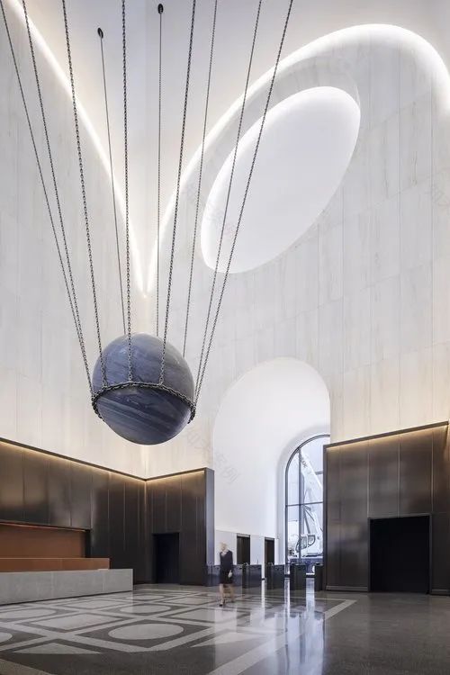 550 Madison 大楼大堂丨美国纽约丨Gensler-12