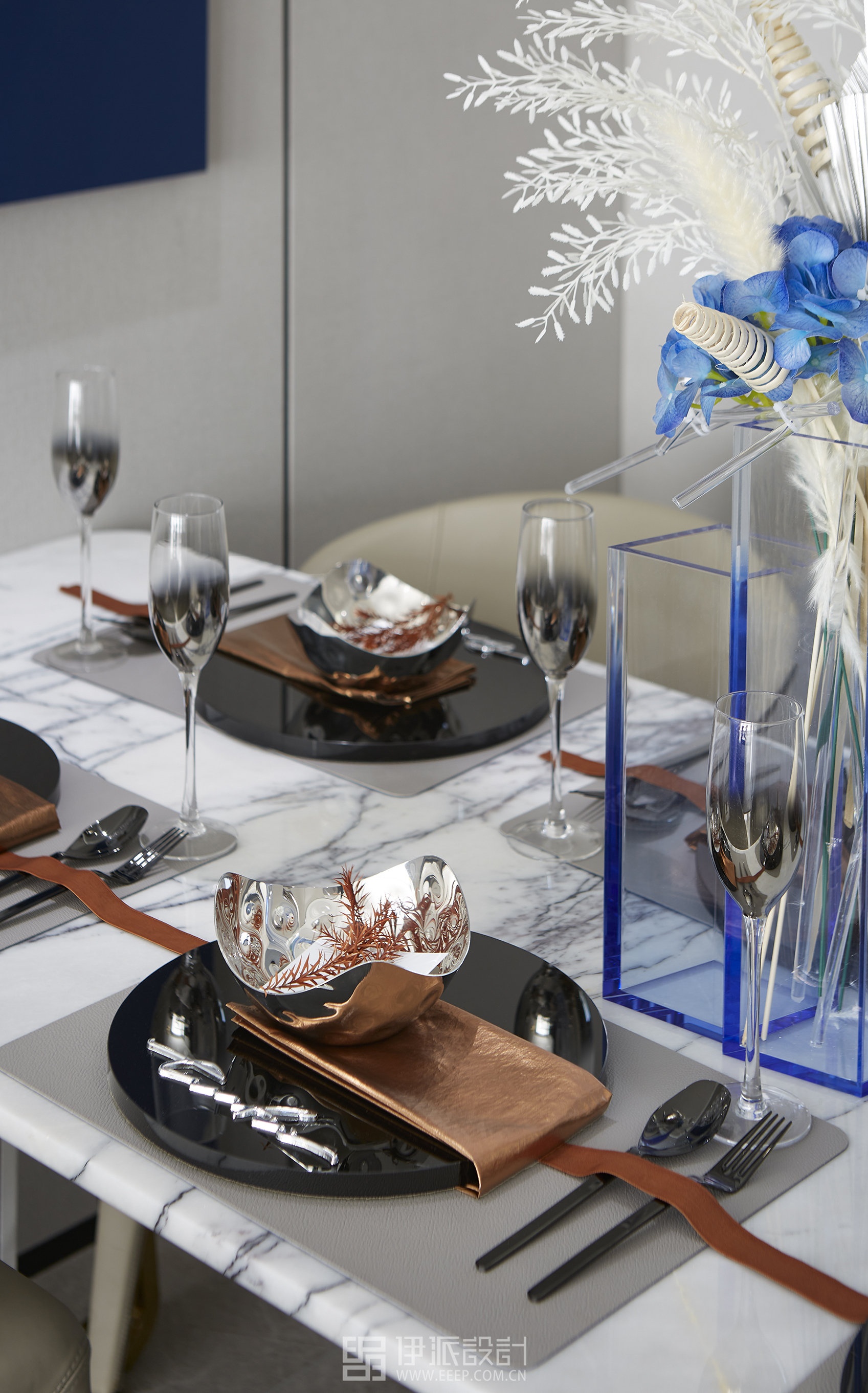 “青岛 TOP5 房企”云玺城样板房软装丨中国青岛丨深圳市伊派室内设计有限公司-37