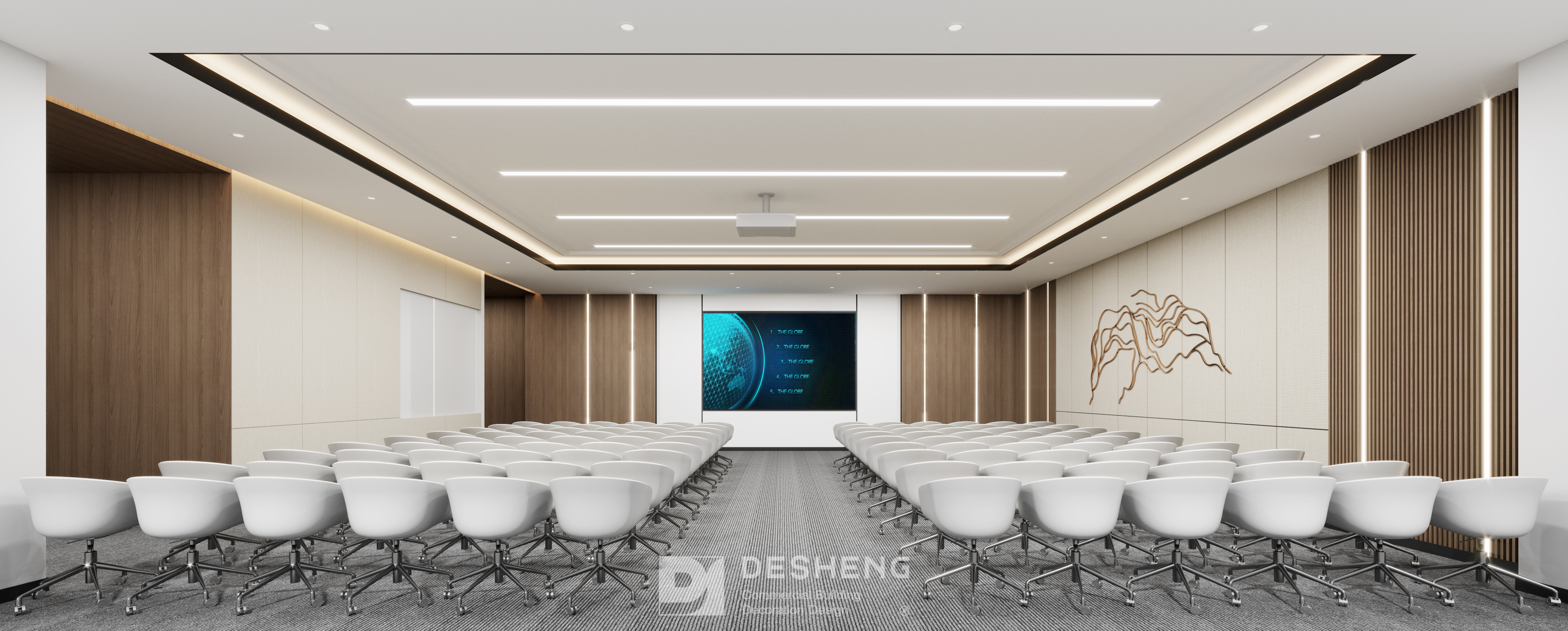 德盛装饰办公装修作品-锐石创芯-4