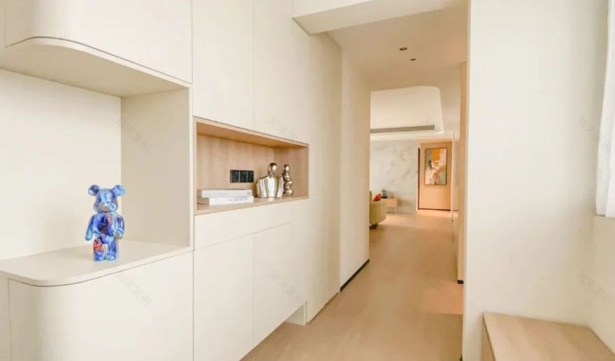 165㎡旧房翻新,老婆坚持装修现代美式风后,收纳多到睡不着!-196