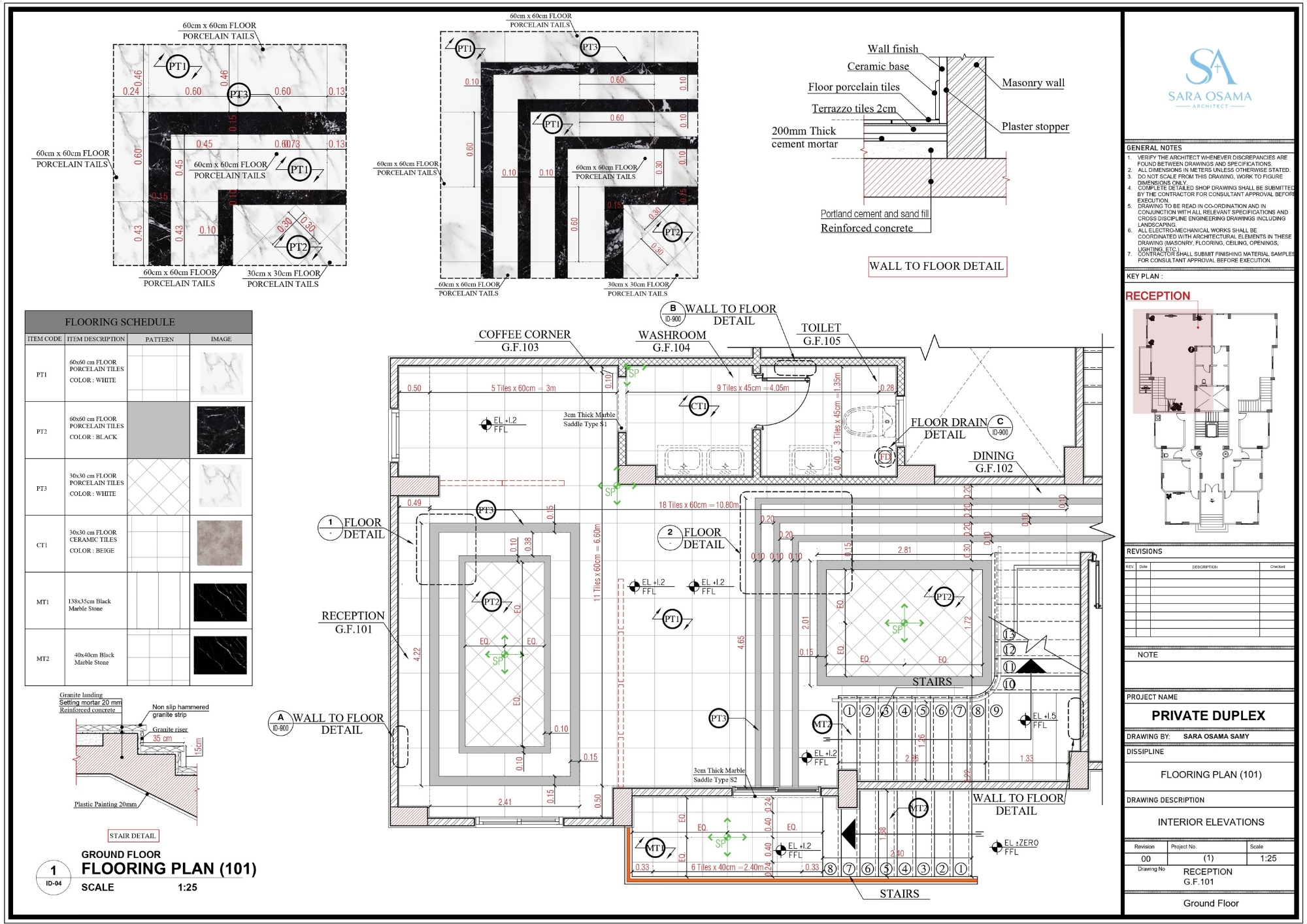 Interior Shop Drawing ( Reception and Dinning )-7