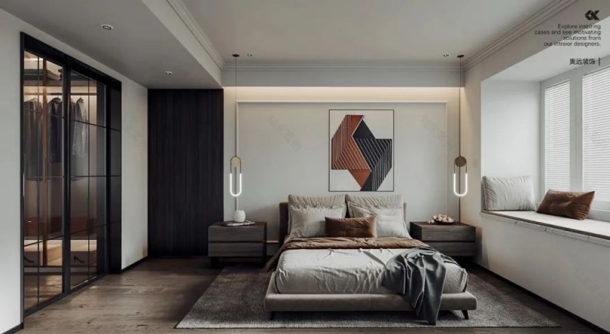 半岛跃府 | 现代简法风,法式浪漫与现代极简的完美融合-25