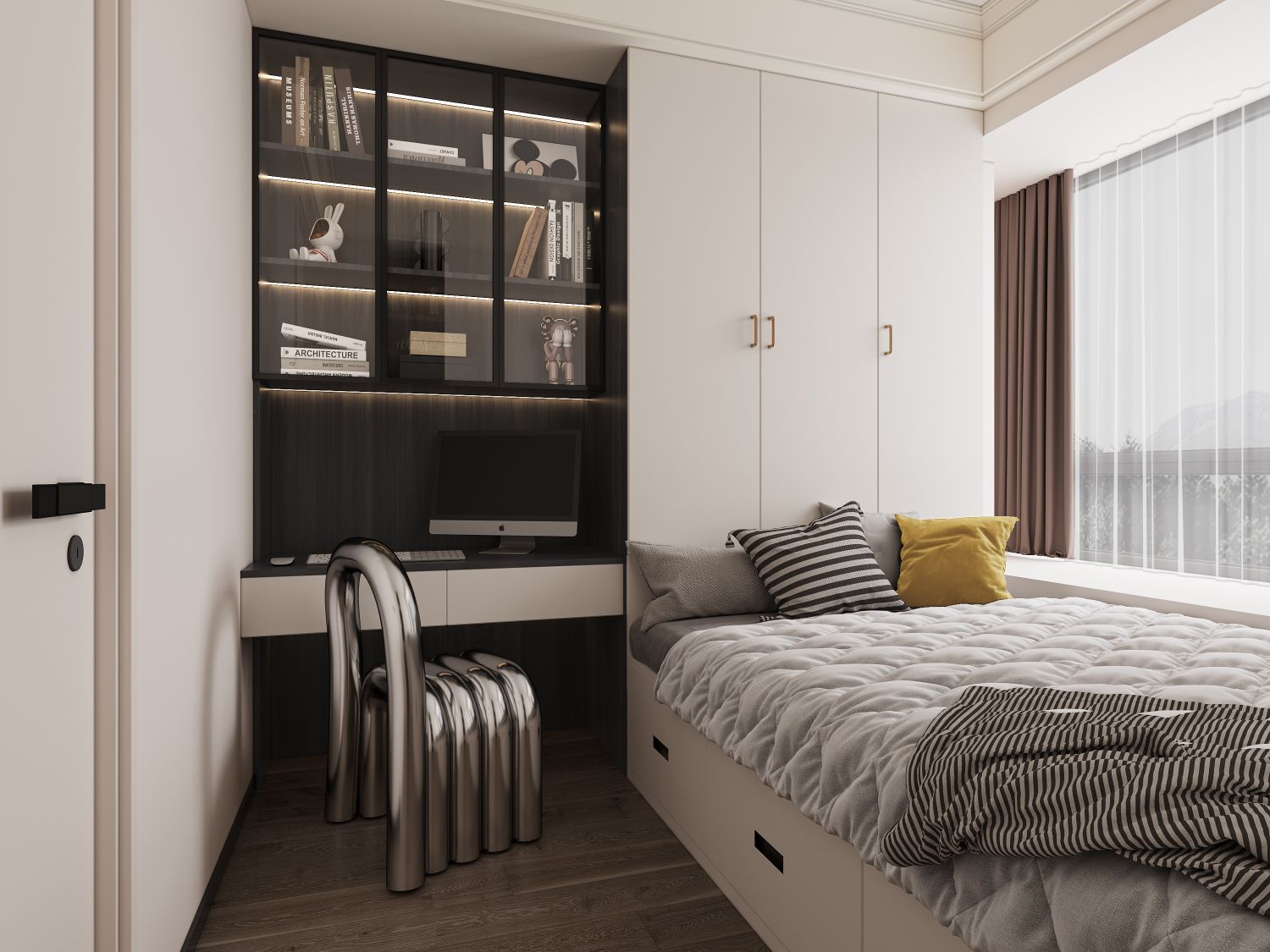 空间渲染—中西方极简韵味的碰撞-10