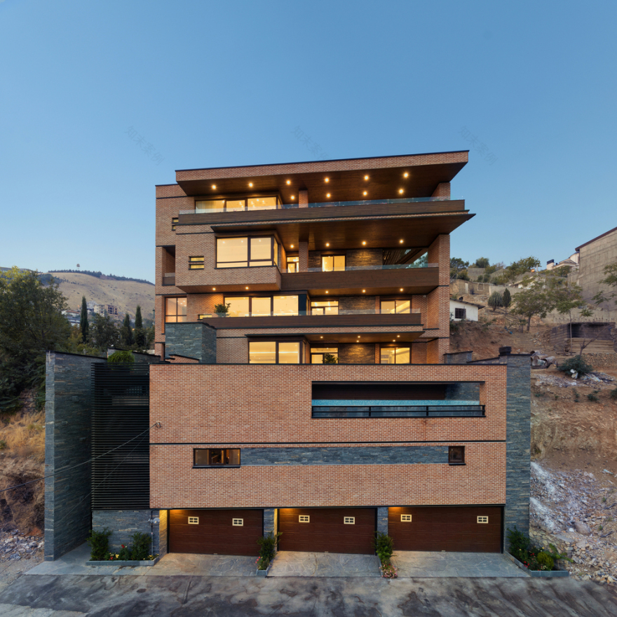 伊朗拉瓦桑的私密公寓设计-37