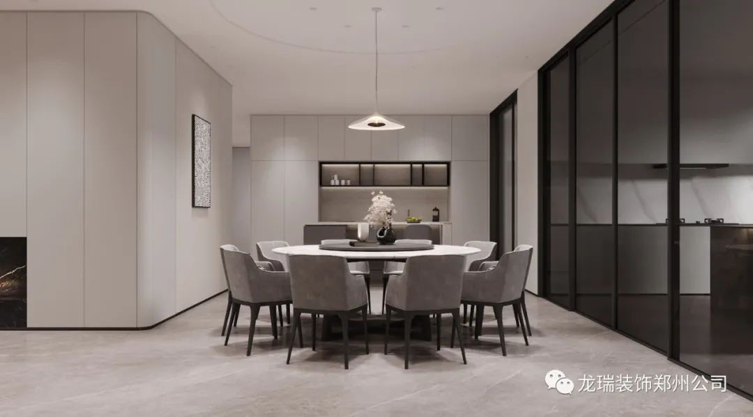 现代简约龙瑞设计丨中国郑州丨郑州龙瑞装饰工程有限公司-26