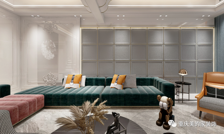 珠江城爱丽舍 300㎡法式轻奢雅居,演绎精致华丽生活-18