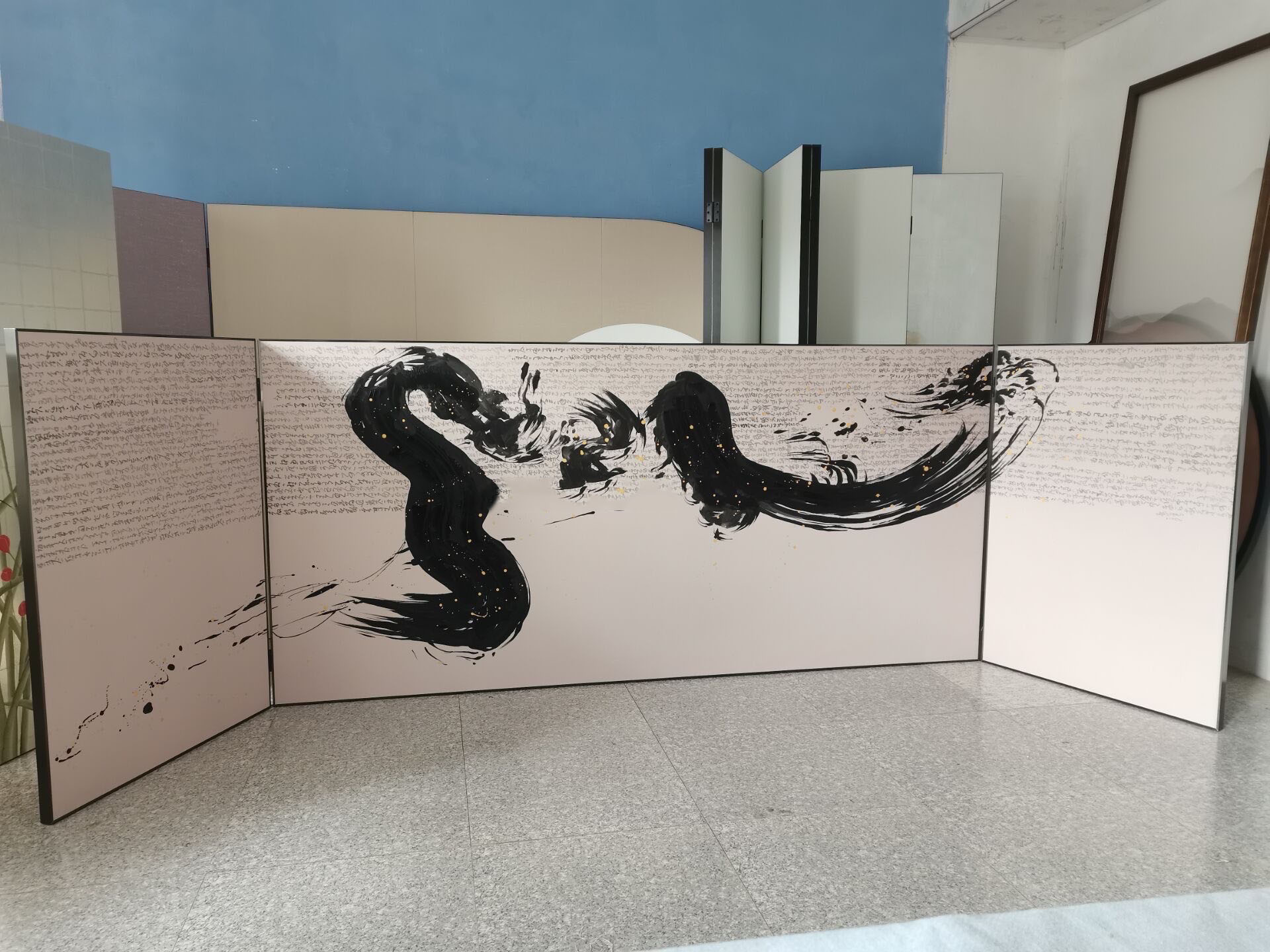 星绘画业-艺术屏风-8