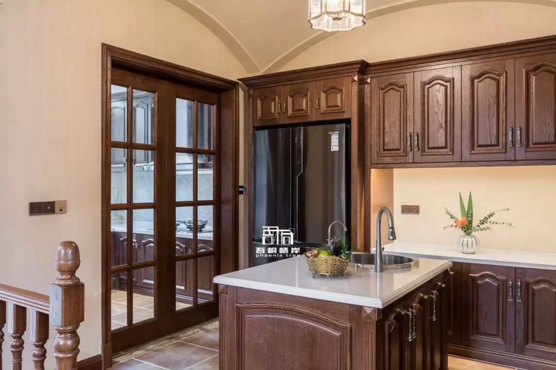 武汉梦湖香郡溪墅,美式庄园风情的家-42