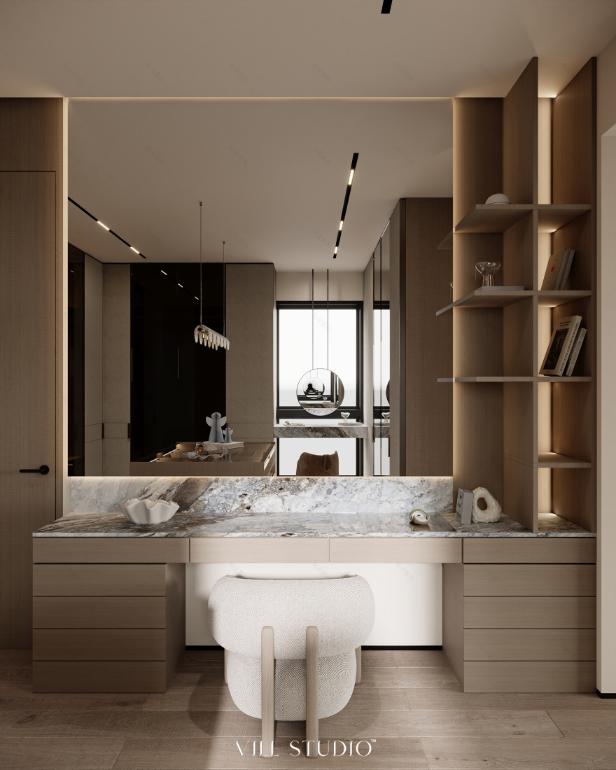 MINIMAL LUXURY MASTER BEDROOM DESIGN | KSA-20