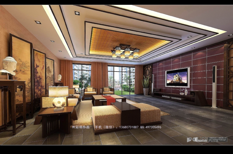 惠州万林湖罗总别墅-1