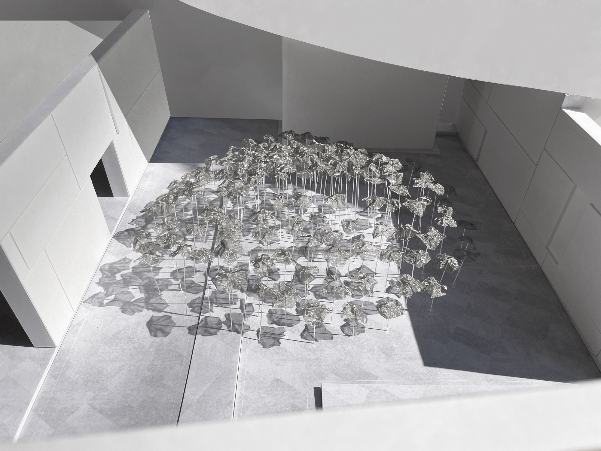 Choreography of a Cloud, Dancing Shadows Art Pavilion at the Louvre Abu Dhabi / YOKOMAE et BOUAYAD-30
