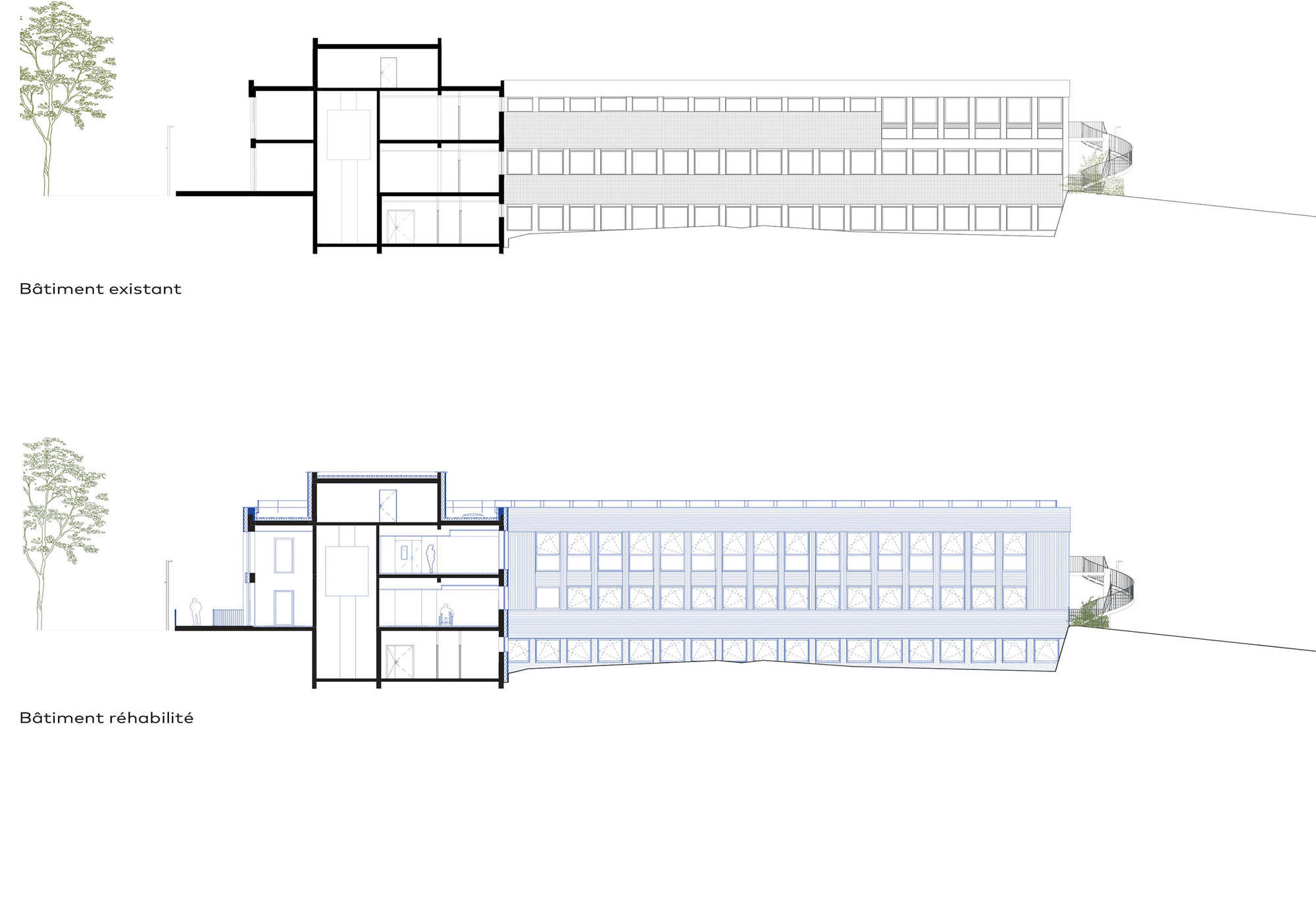 Louis Pasteur 大楼改造为自治研究中心丨法国丨Atelier Téqui Architects-23