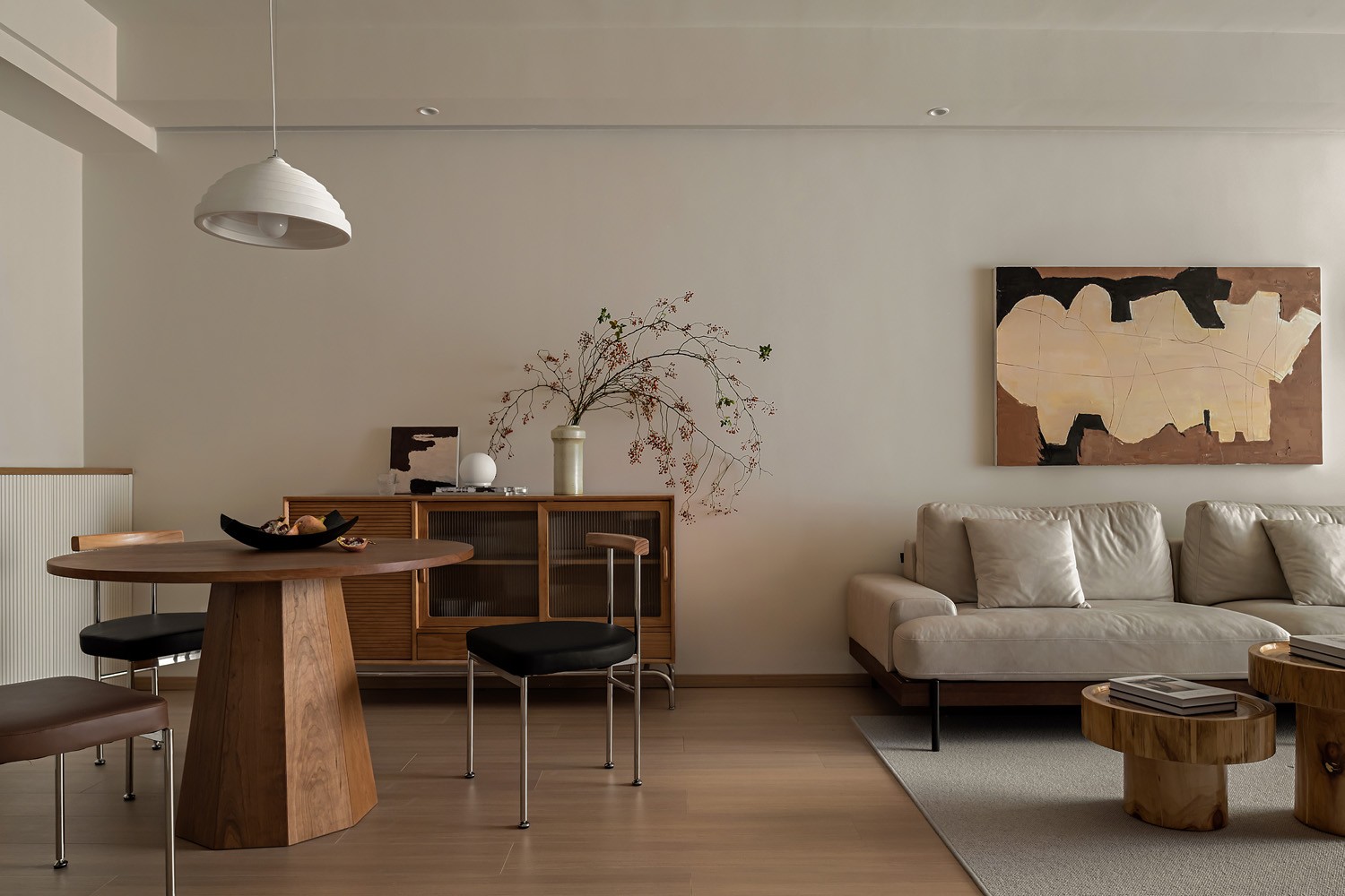 小户型,复古北欧焕新家丨中国重庆丨琢信装饰-4