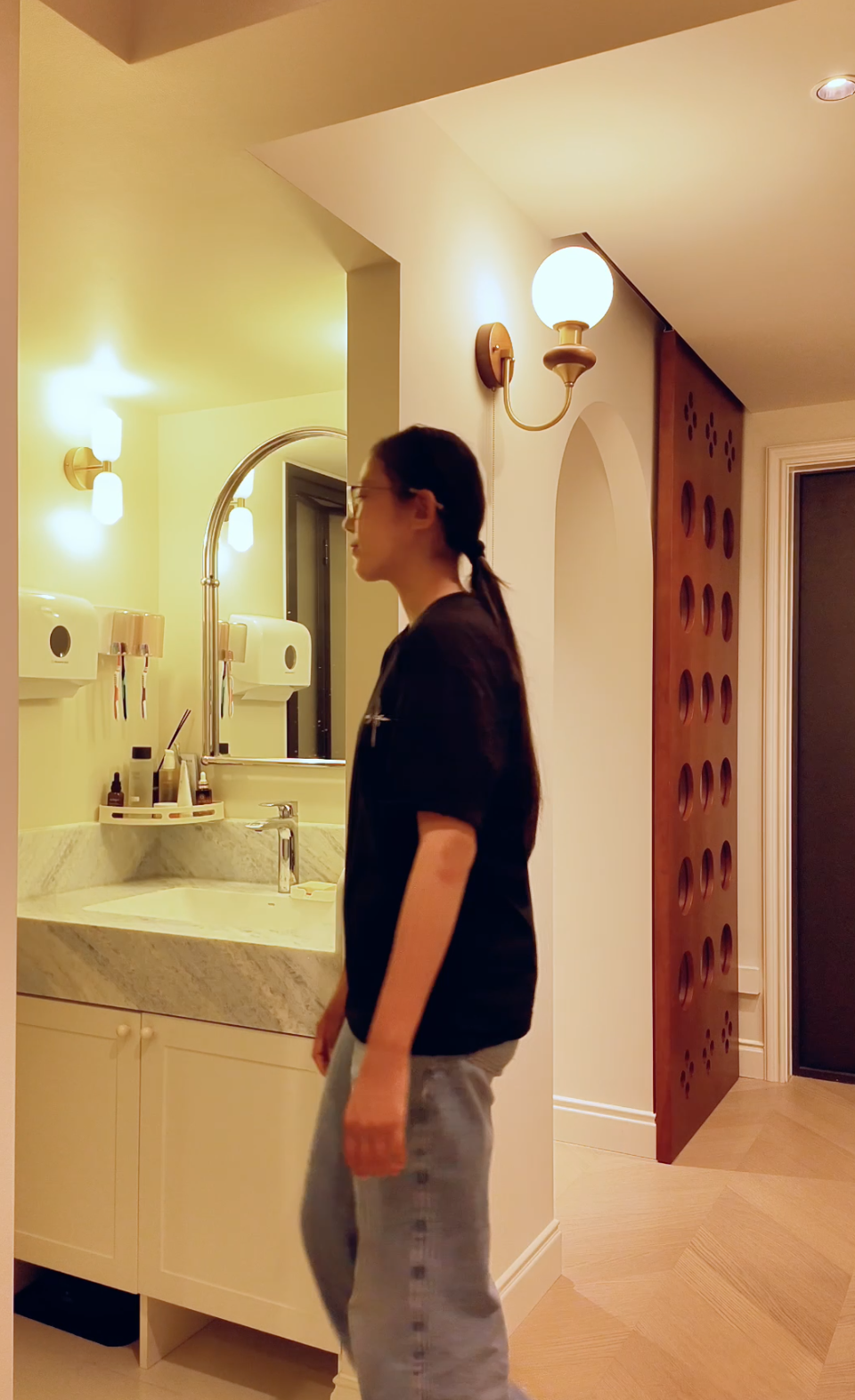 弧形改造，让78㎡小三居住出150㎡大平层既视感！-50