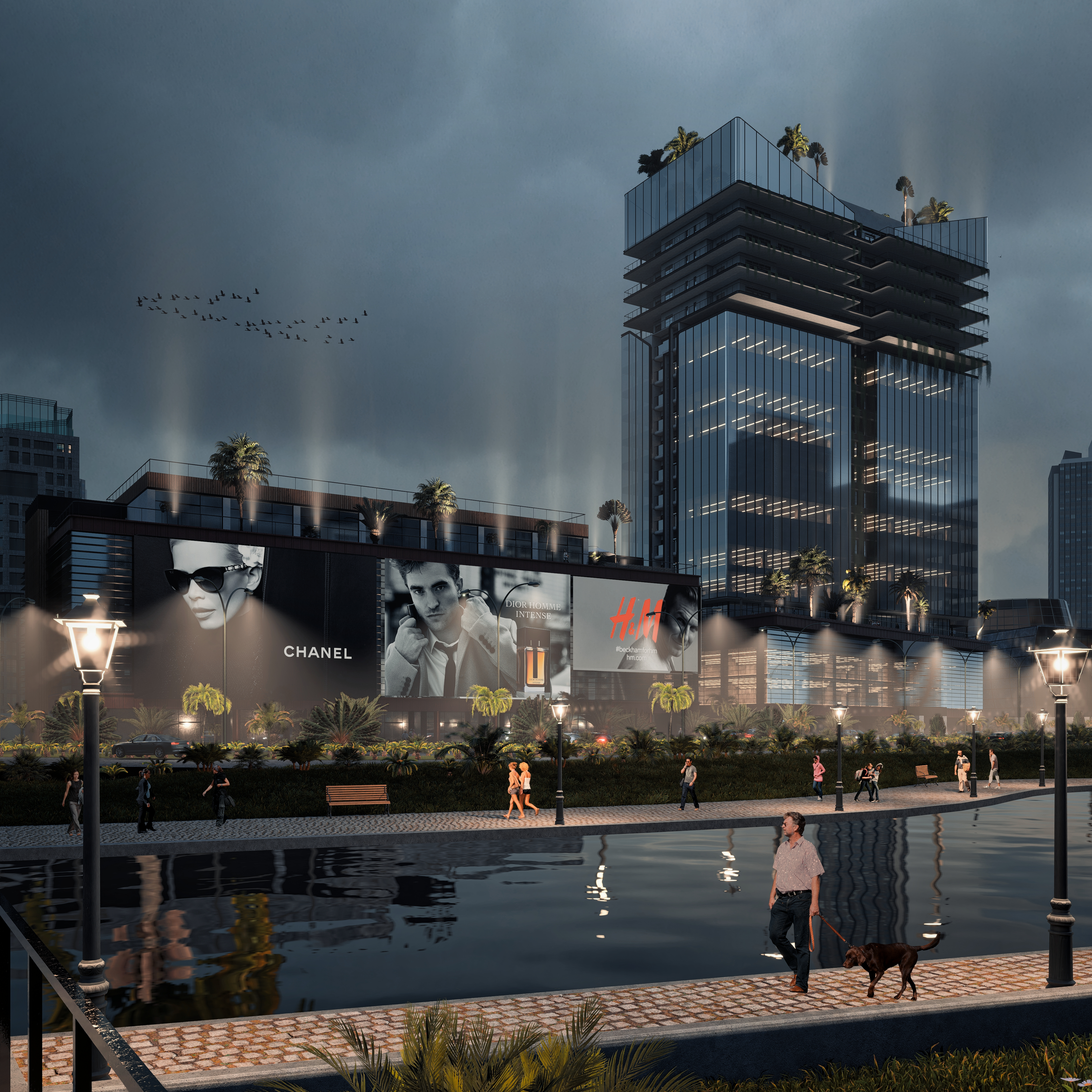 现代五星级酒店外观设计丨Uganda丨RABANI Architectural Studio-14