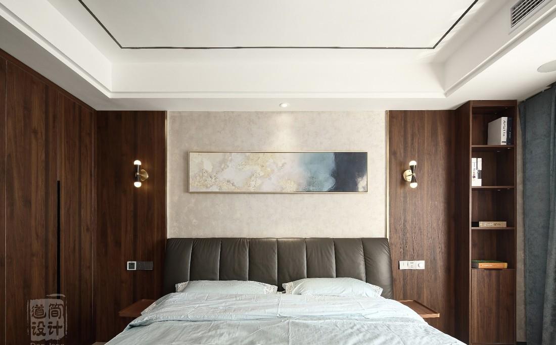 道简现代轻奢——黑橙色调的活力空间-22