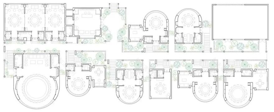崇州永利红瓦广场:抽象的聚落-131