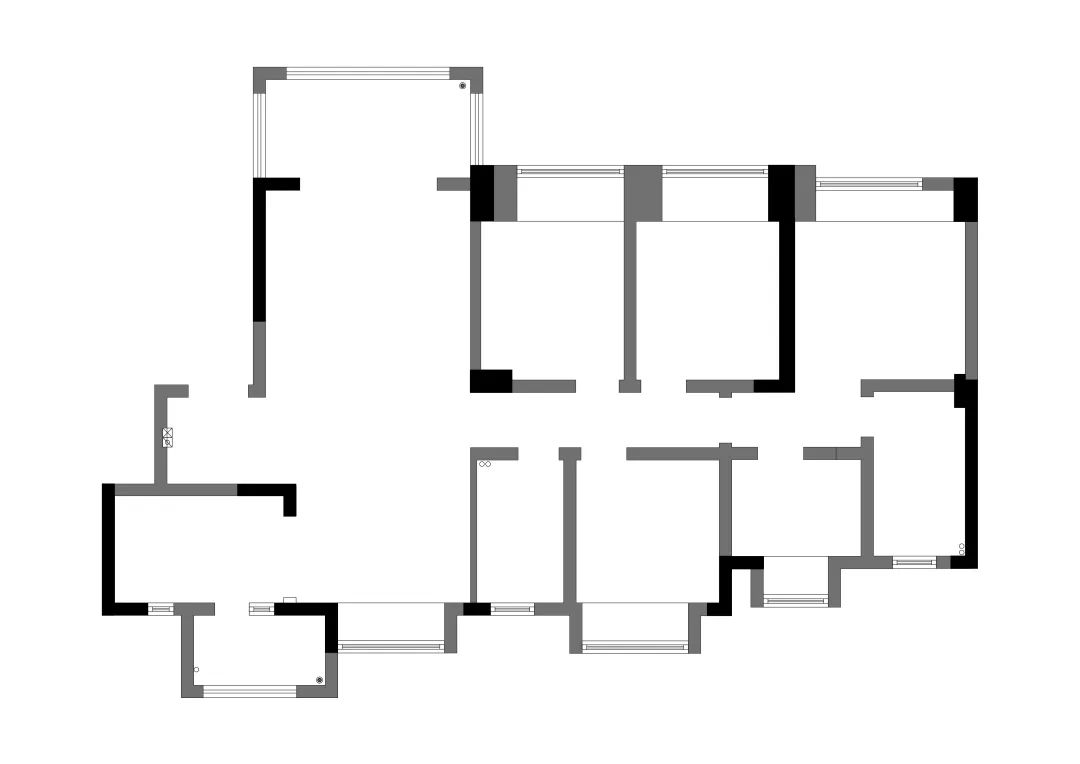 三十度灰，线条叠绘的高级空间 | 皋邸设计-48