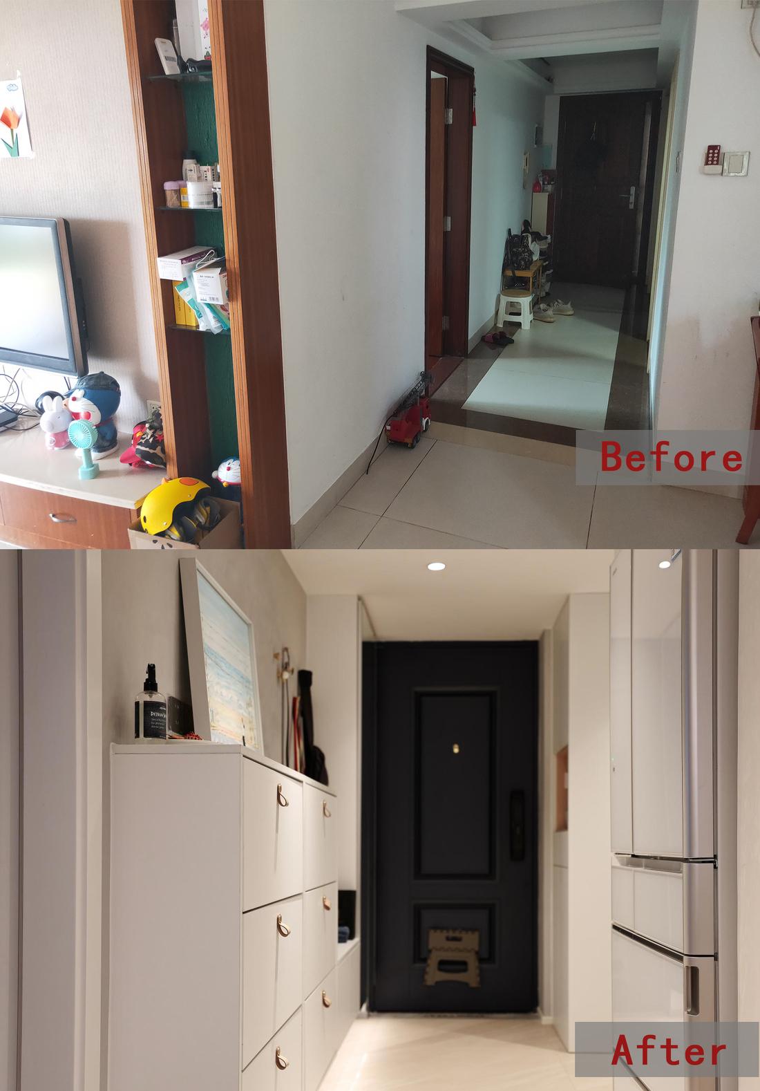 89㎡现代风爆改三房-10