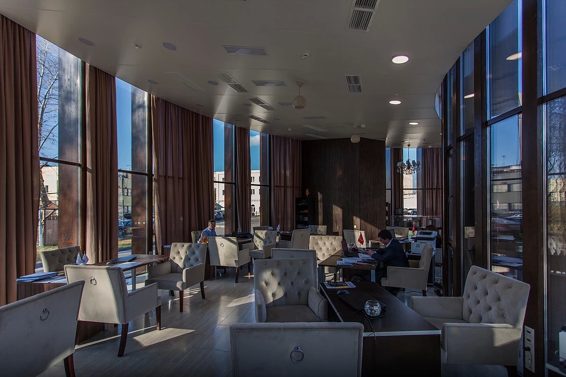 莫斯科高端住宅销售办公室设计-22