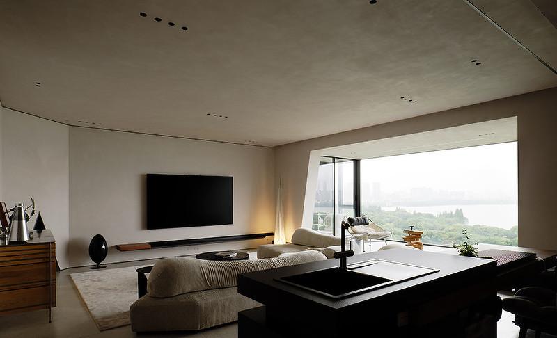 湖景大平层，生活的尽头是极简-36