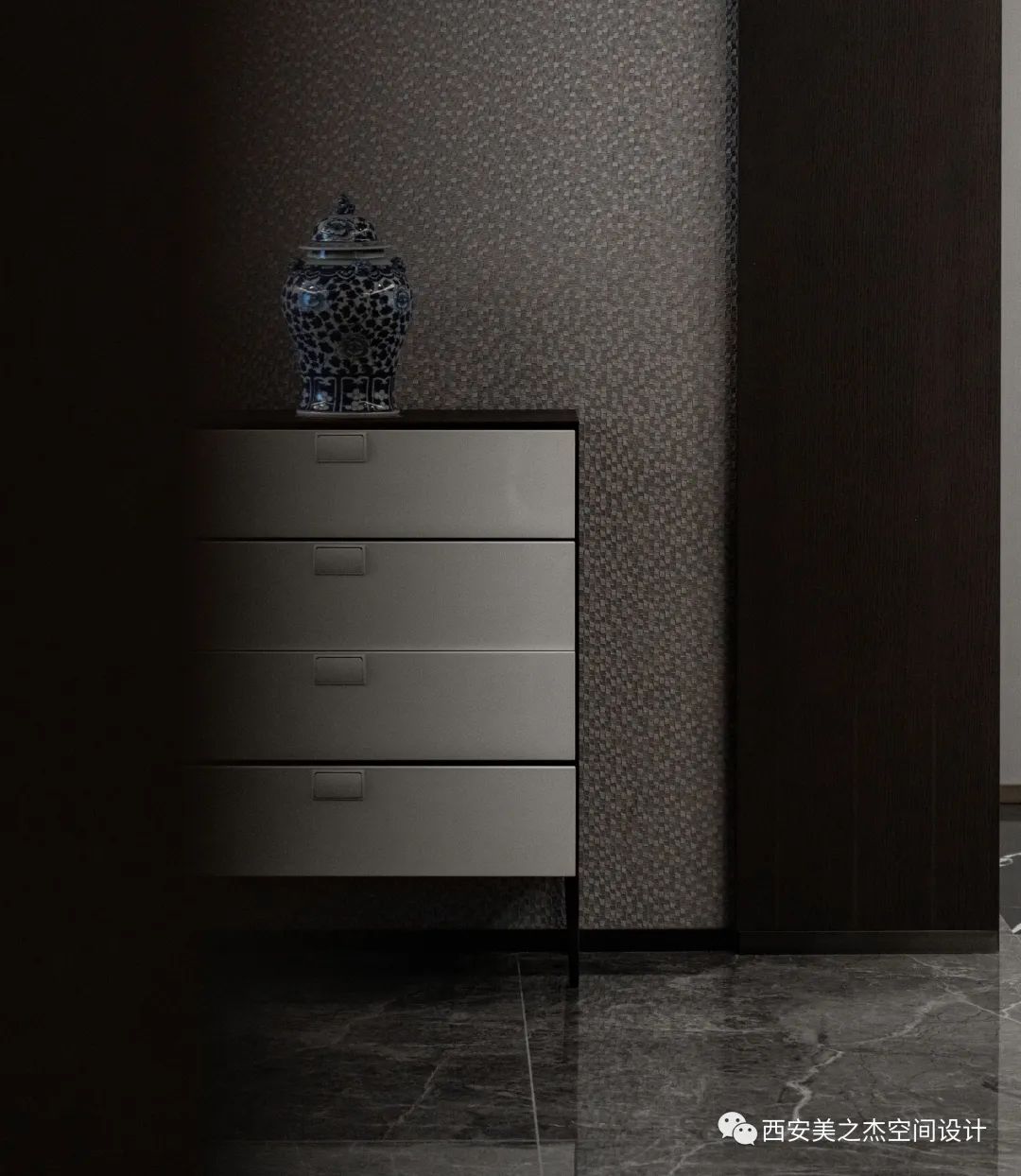 西安莱安逸珲 300 平现代简约之家丨中国西安丨M&J 美之杰-28