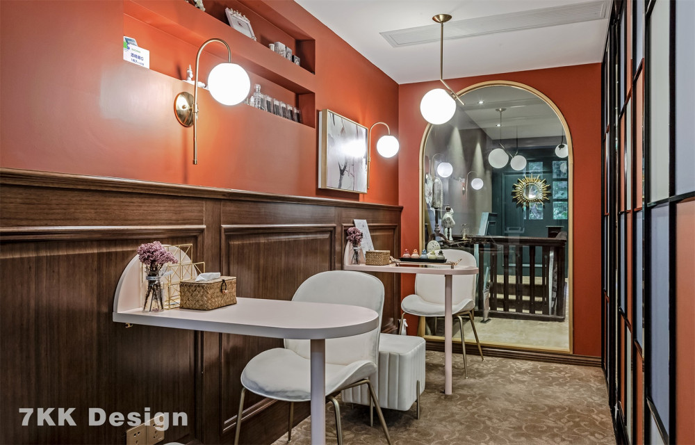 魔都老洋房艺术会所,复古与轻奢的完美融合-60