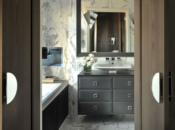 伦敦切尔西顶层公寓——城市与乡村氛围的完美融合-10