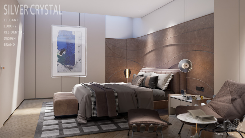 美林湖冯府壹号楼 鱼骨设计诠释极简奢华-31