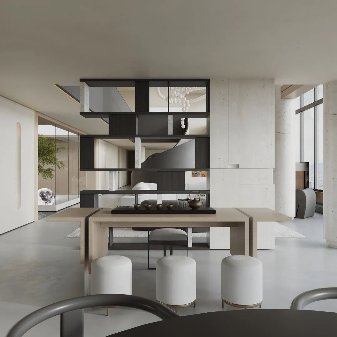 侘寂现代风 · 回归自然的城市住宅设计丨红柏设计-34