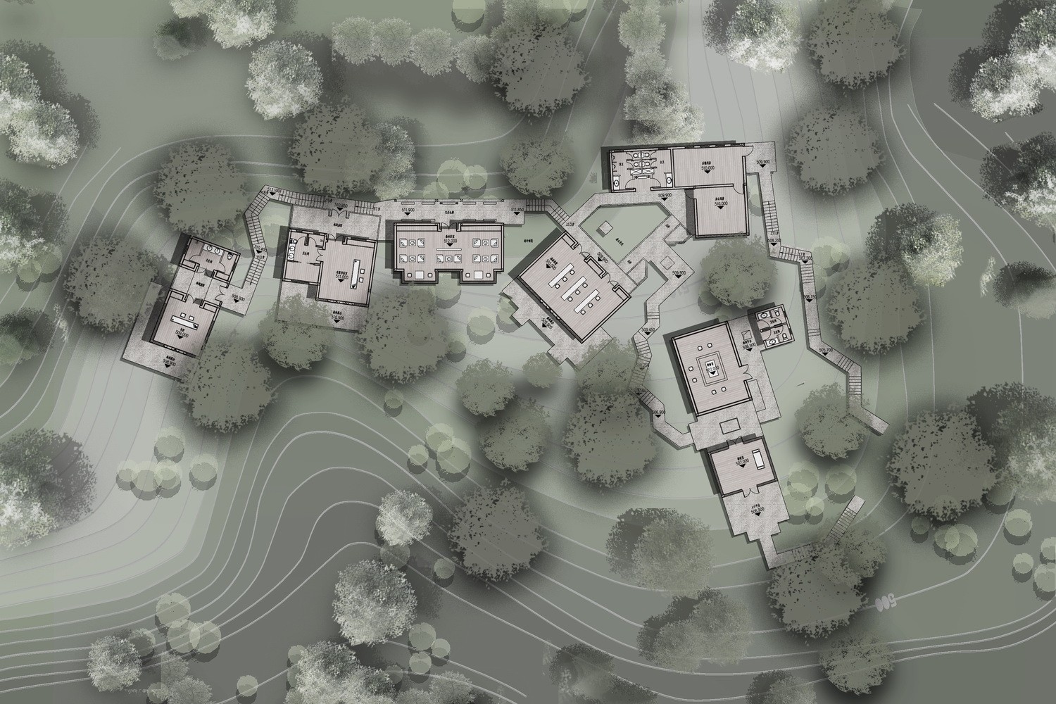 峨眉山会宗书院建筑设计丨中国眉山丨上海尤安建筑设计股份有限公司-71