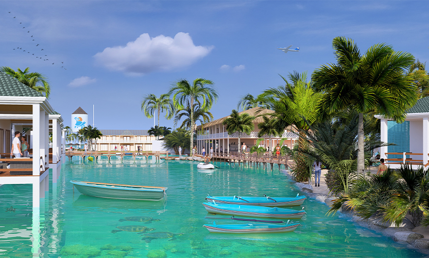 Waterfront Landscape Architecture - Turtle Island Belize - DTJ Design-10