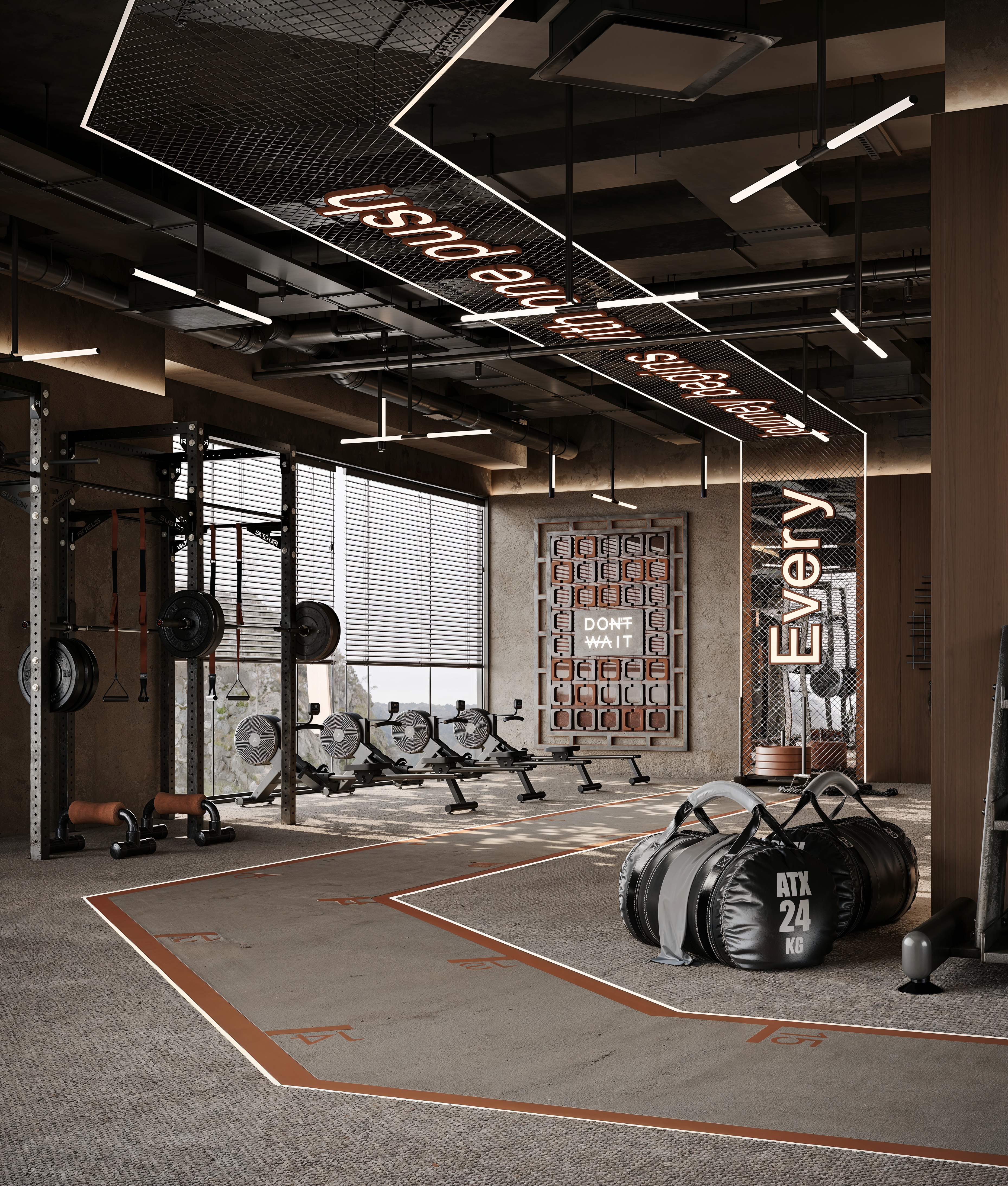 流氓健身俱乐部丨沙特阿拉伯利雅得丨Dusk Architecture-41