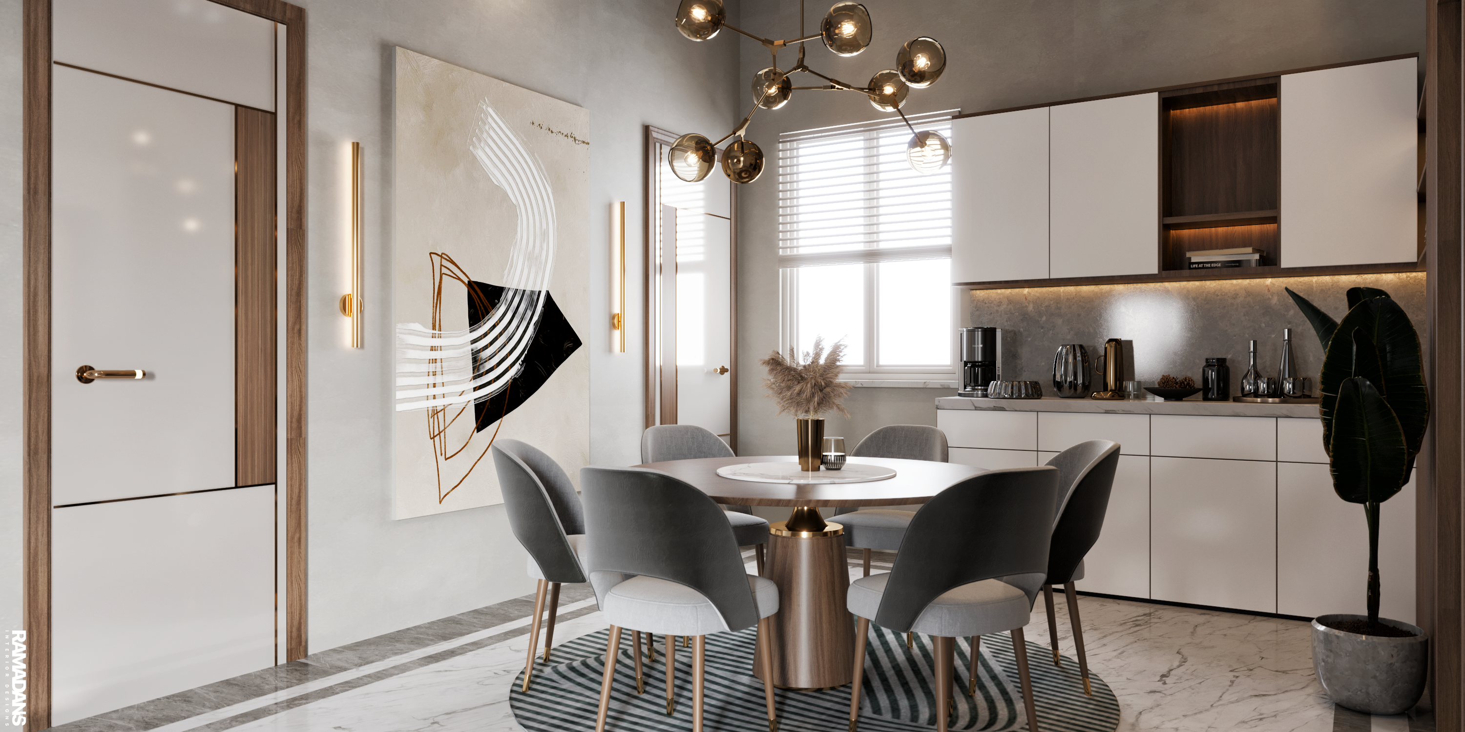 带浴室的温暖小厨房丨RAMADAN'S-4