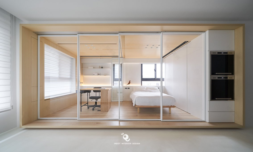 板桥 15 坪小宅弹性空间设计丨虫点子创意设计-11