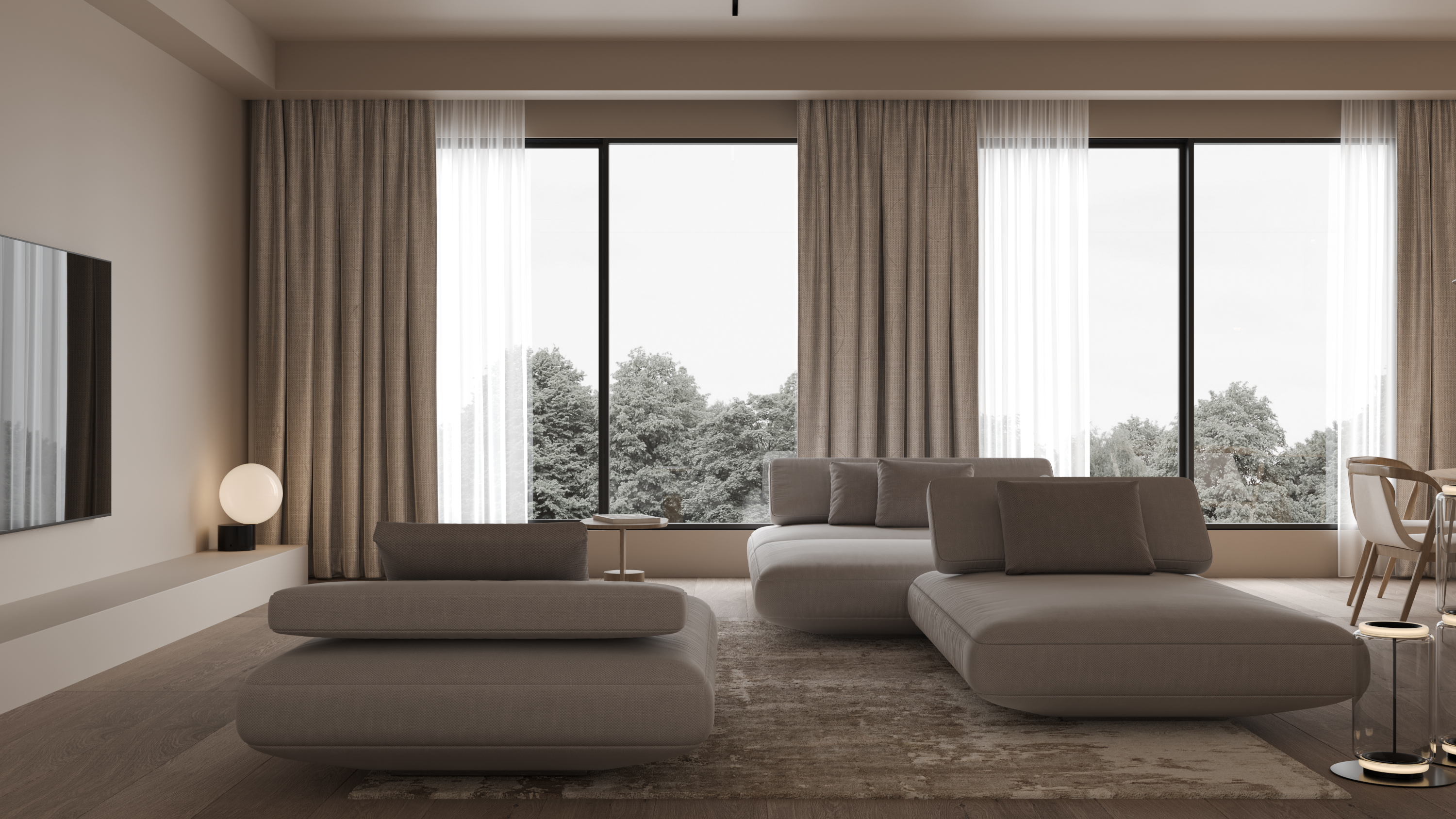 Minimal Living Room Visualization-6