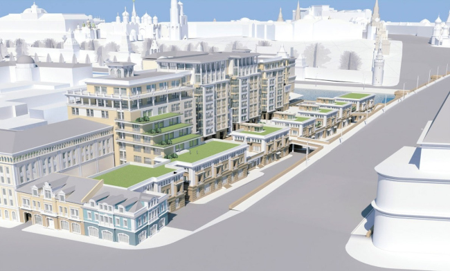 “Царев сад”（“沙皇花园”）多功能酒店综合体丨俄罗斯莫斯科丨当前参与设计的有八家建筑事务所,含“МАО – Среда”-11