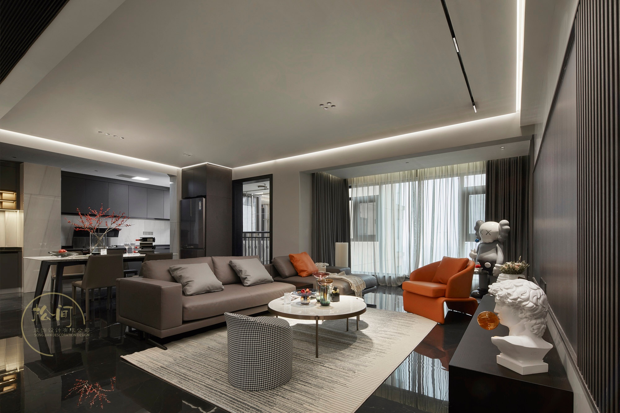 黑白温度丨中国泸州丨松间设计-25