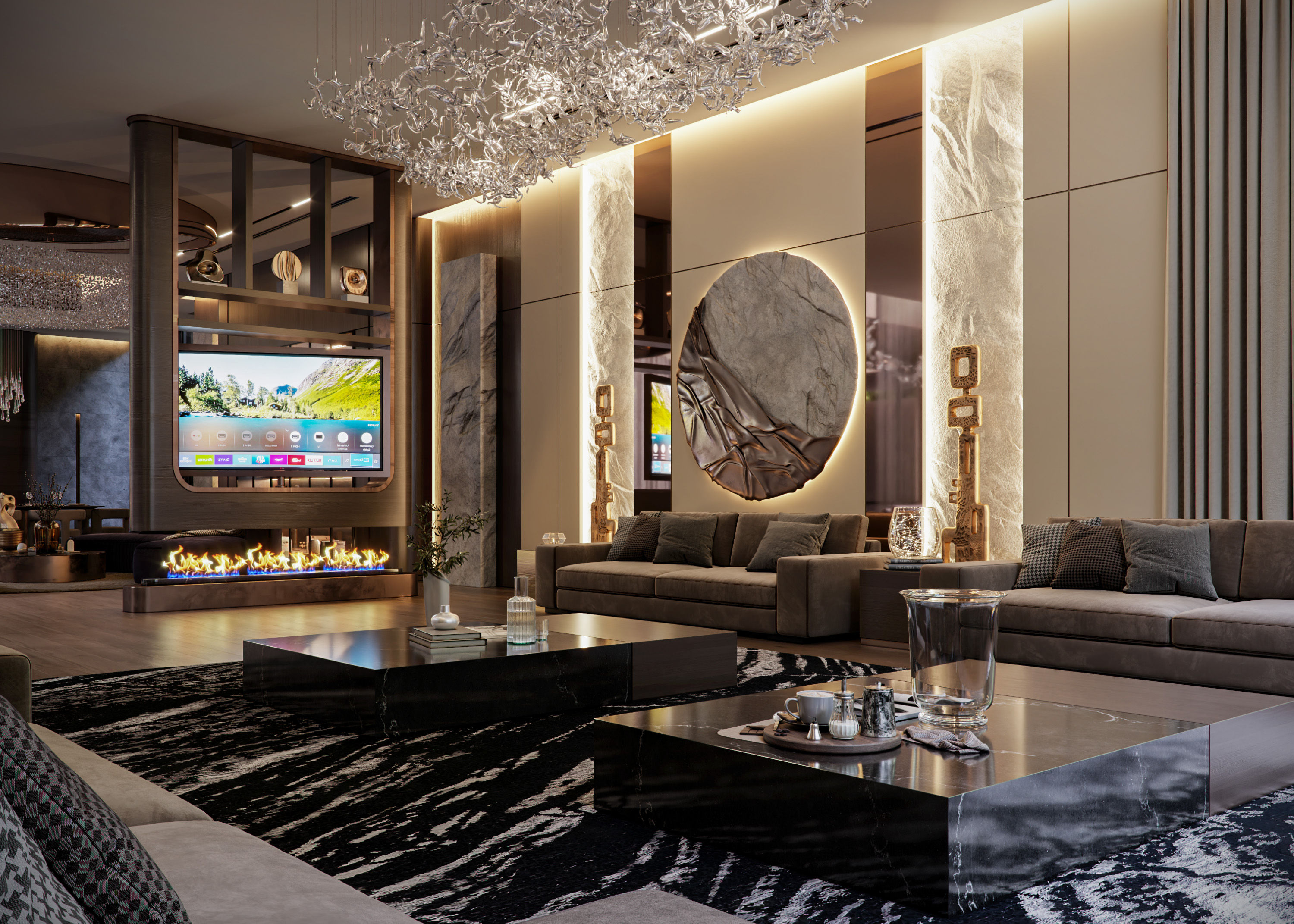 High luxury modern villa in RAK - UAE-14