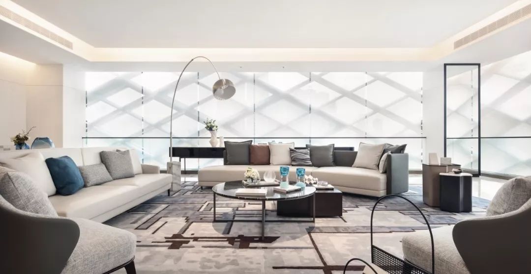 几何律动中的莆田正荣销售中心-27