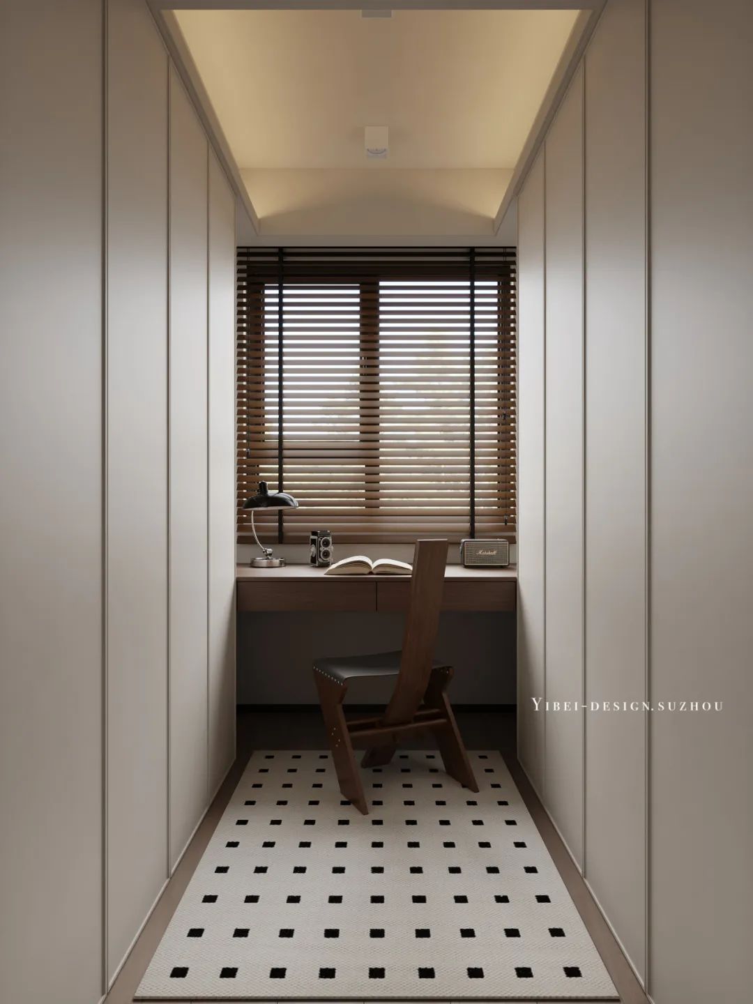 复古绿意 · 悠然暖居丨中国苏州丨YIBEI DESIGN-16