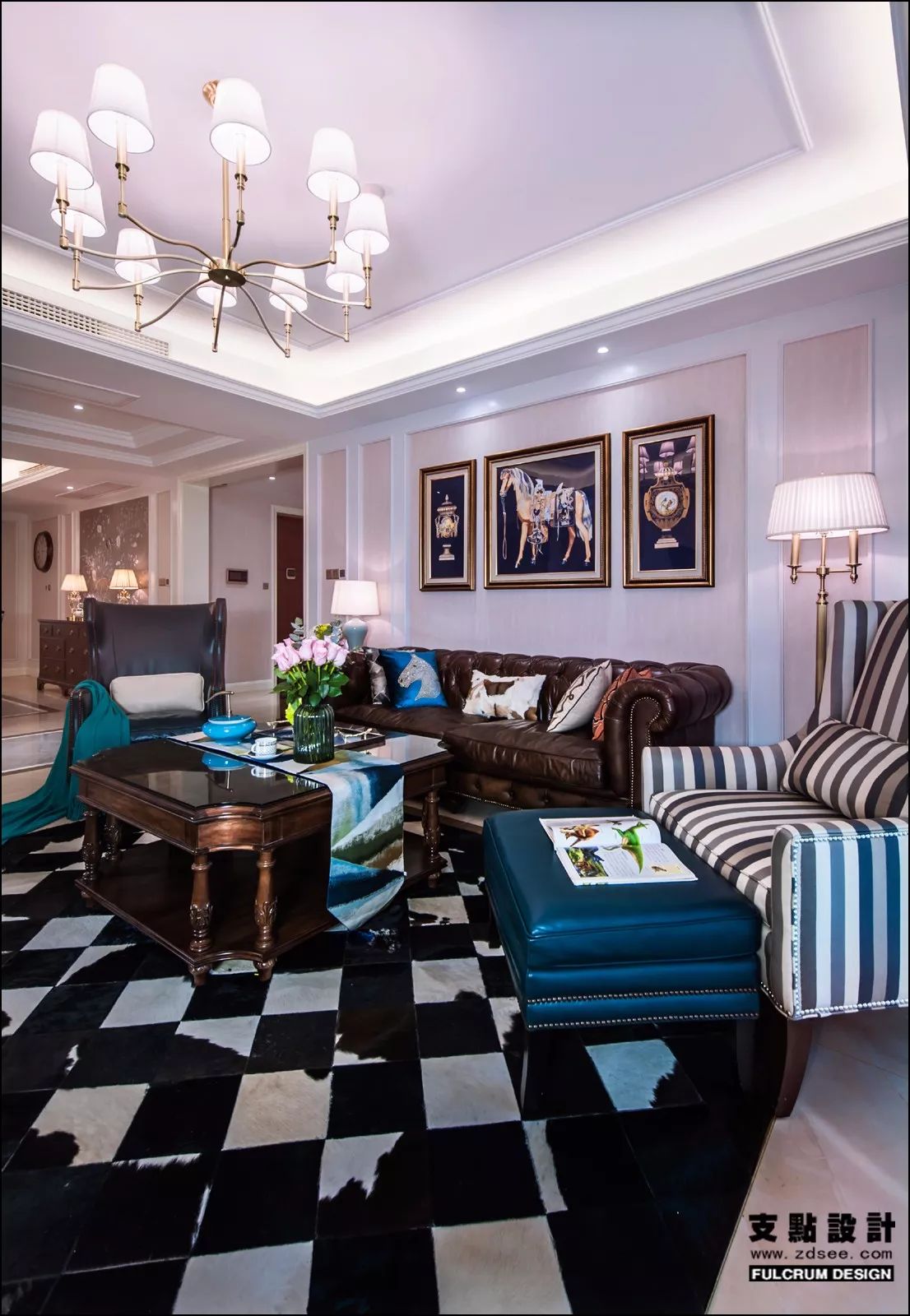 《忆时光》支点设计，现代美式风情融入温馨家居-16