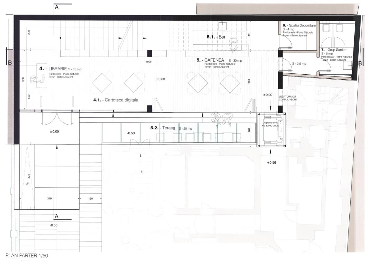 罗马尼亚建筑师协会建筑文化中心扩建项目-173