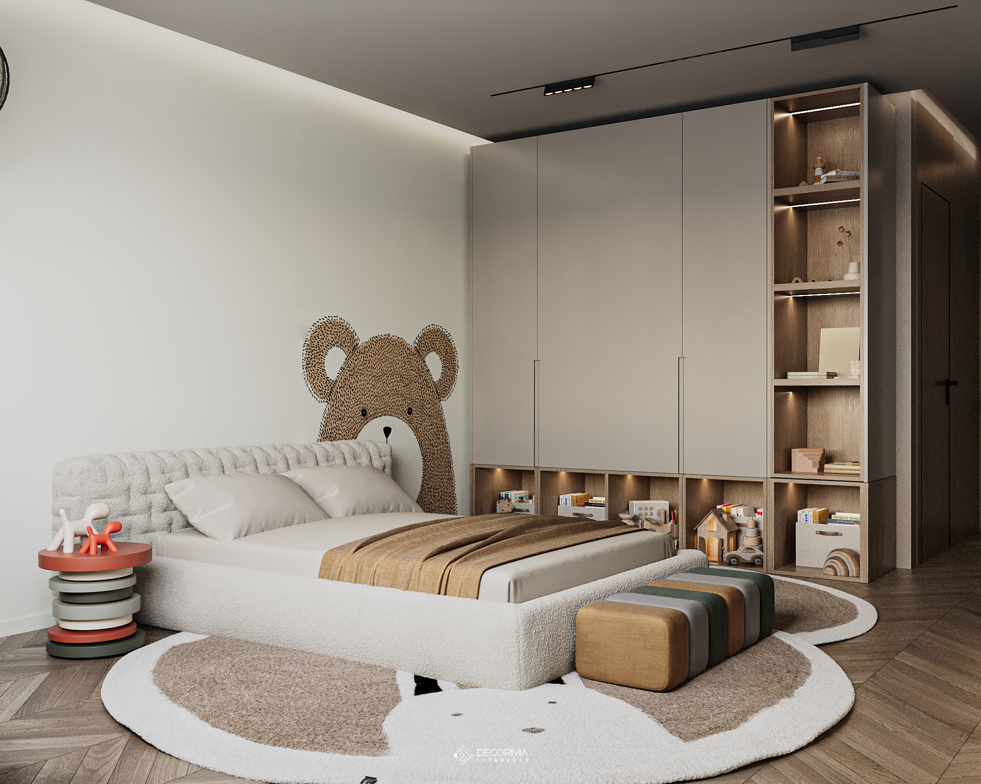 儿童房丨EgyptCairo丨Decorivia Designs-4