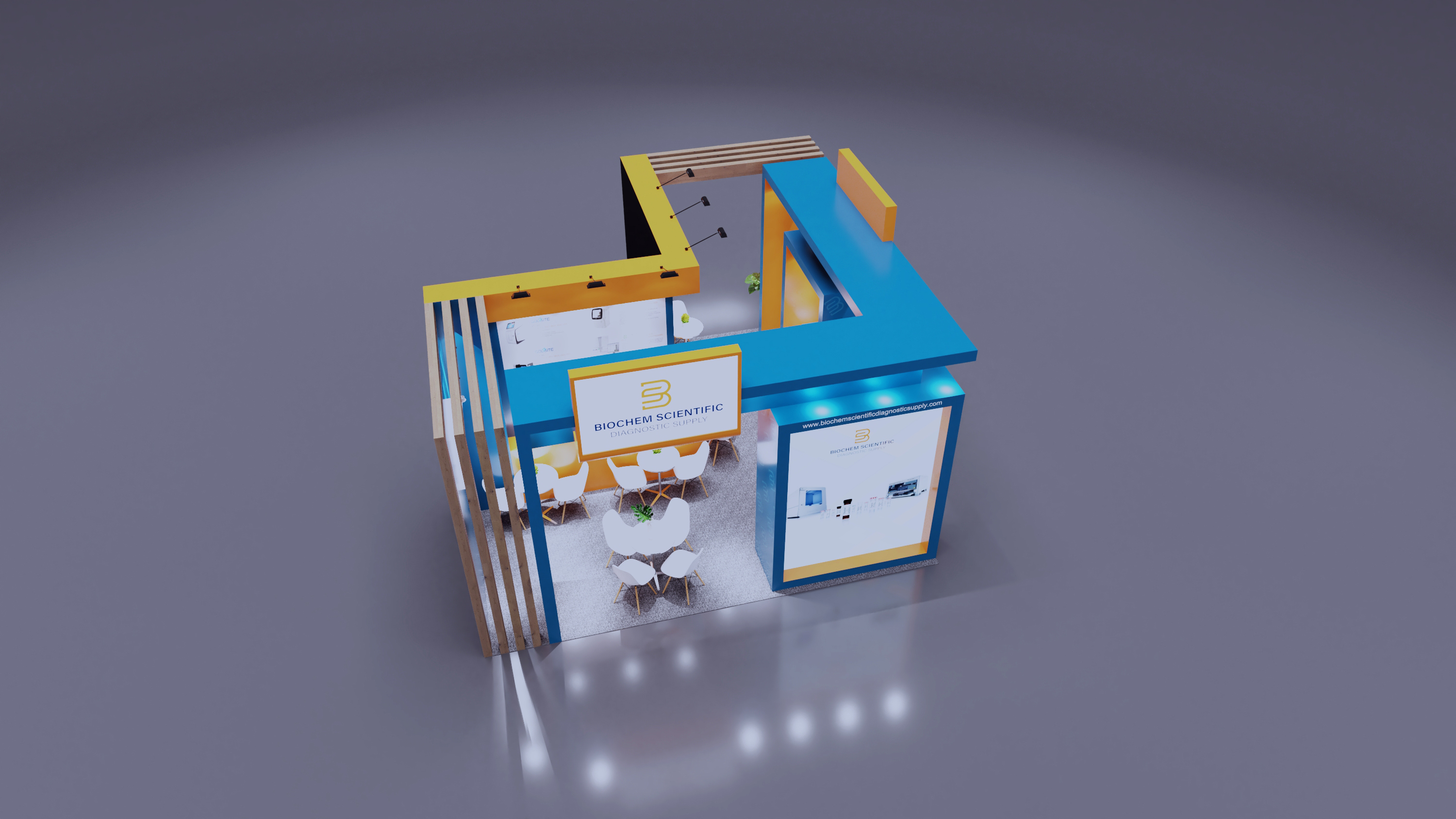 BIOCHEM SCIENTIFIC - Exhibition Booth with Awards-8