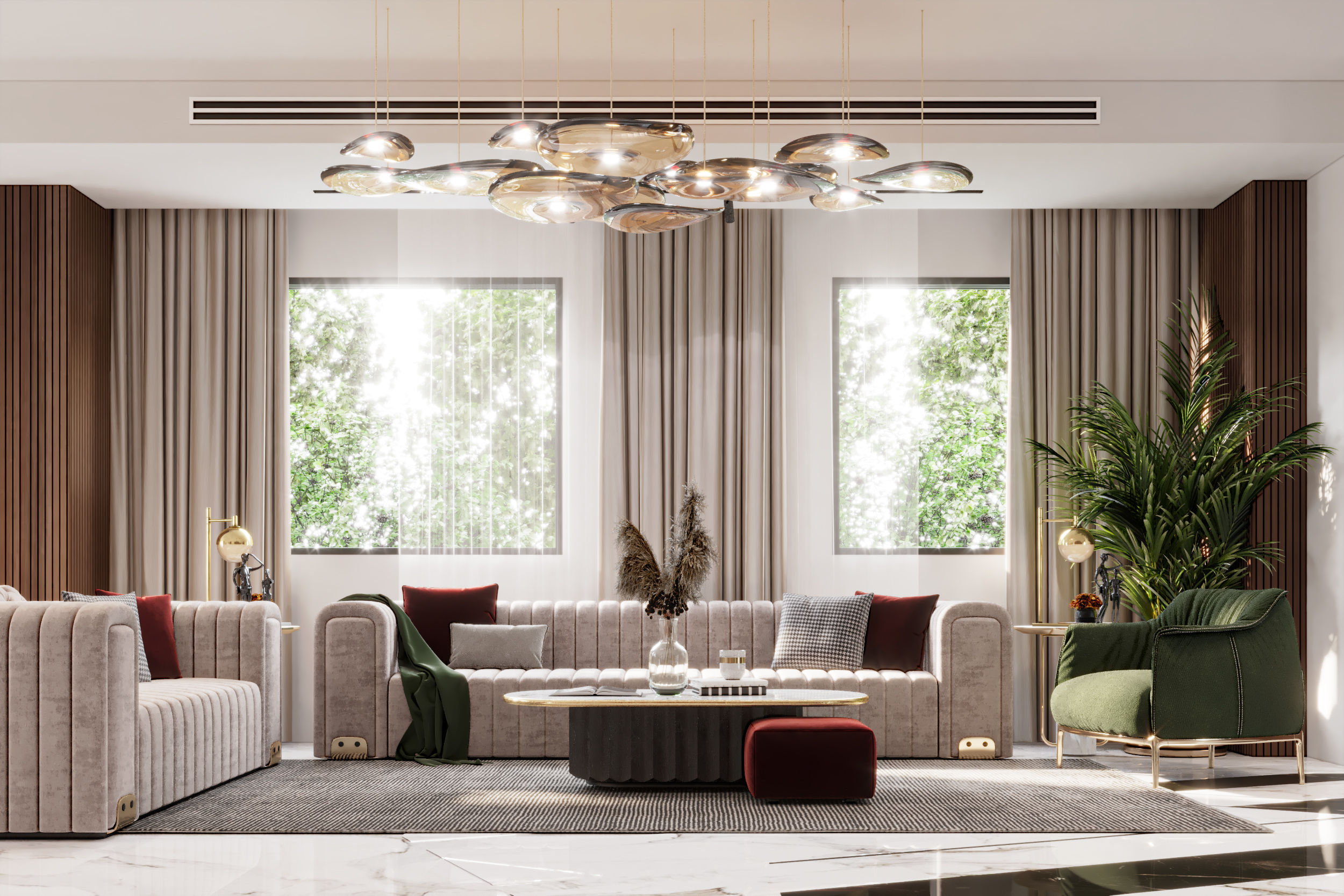 豪华现代接待室设计丨EVENTO designs-3