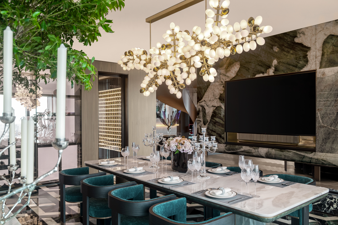 【原创】格致设计出品｜1500㎡意式轻奢空中别墅-56