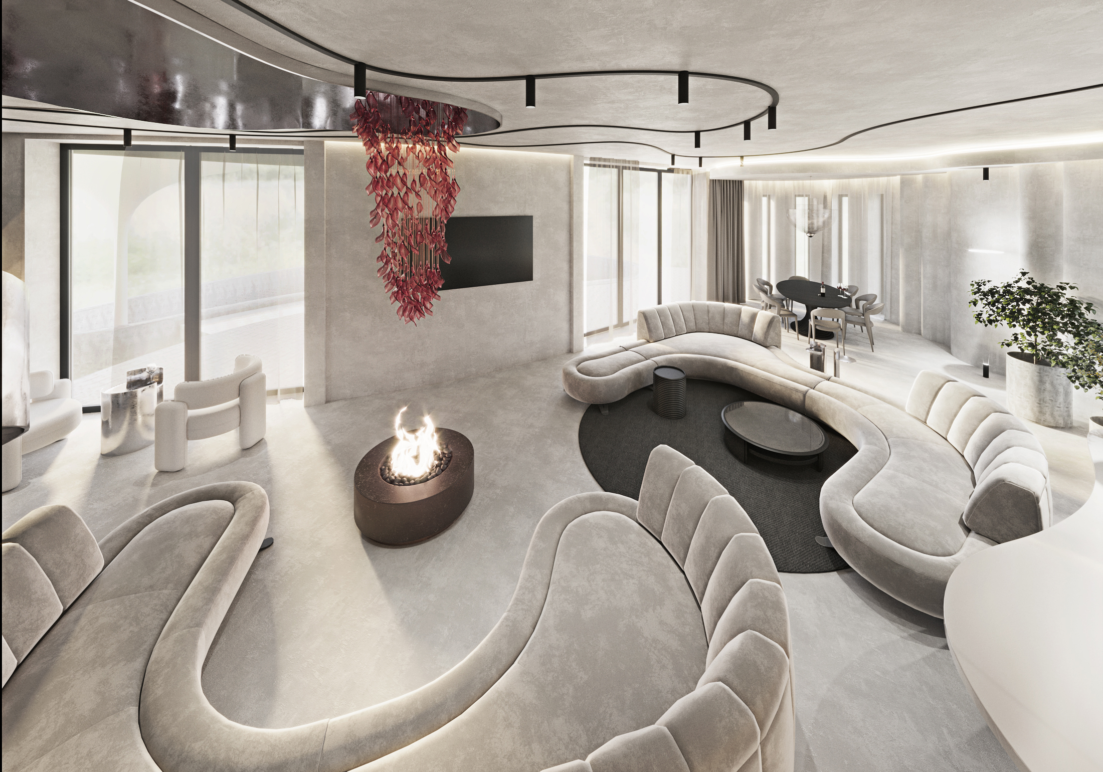 Bionic 风格别墅室内设计丨西班牙-16